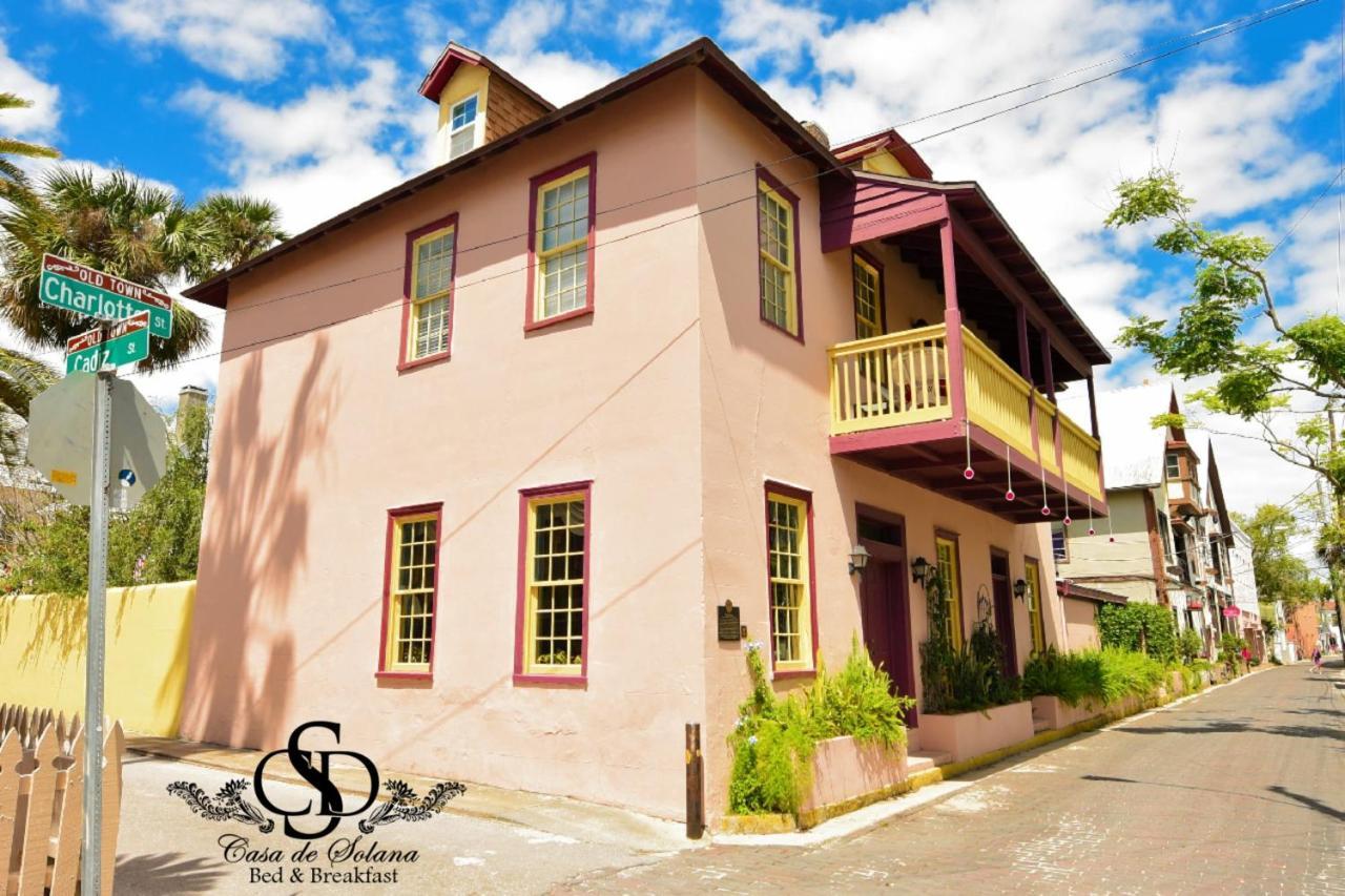 Casa De Solana Bed And Breakfast Сент-Огастин Экстерьер фото