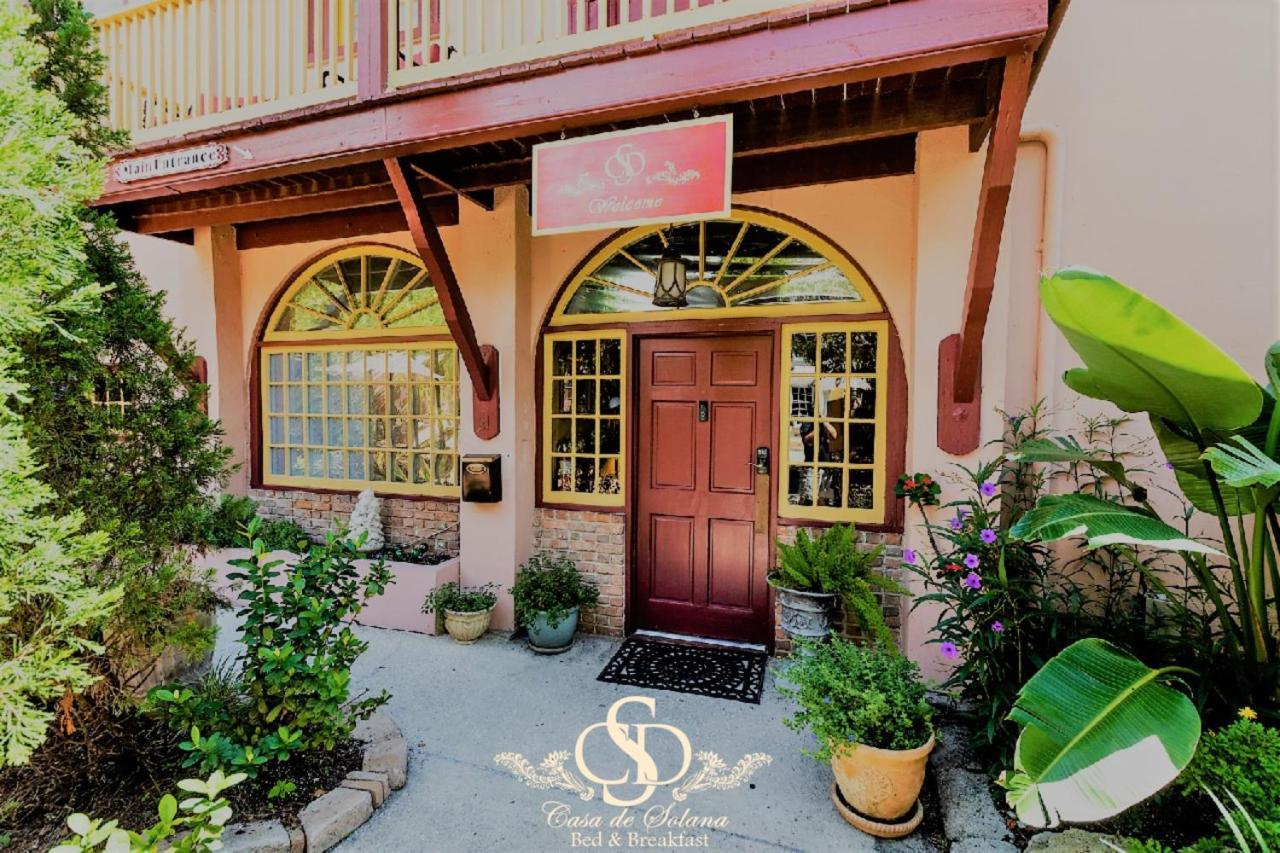 Casa De Solana Bed And Breakfast Сент-Огастин Экстерьер фото